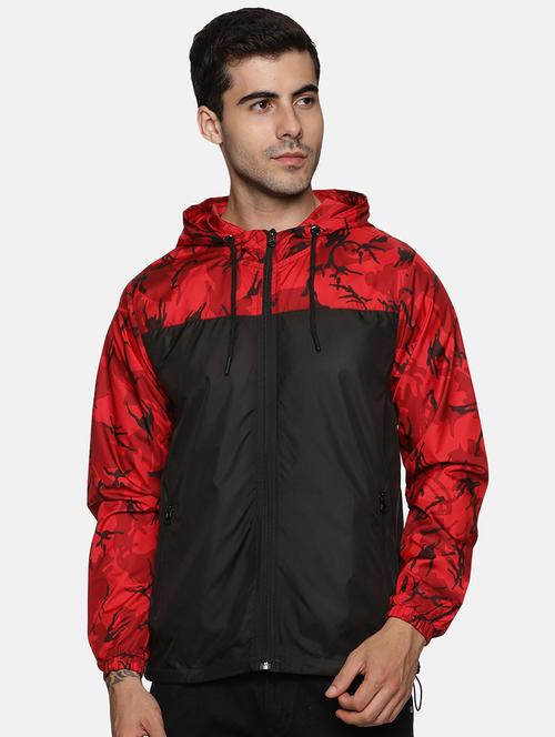 men multi color printed casual jacket - 20292115 - Very Small Image - 1