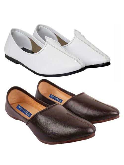 men pack of 2 slip on jutis - 20294352 - Very Small Image - 1