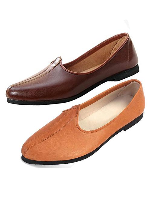 men pack of 2 slip on jutis - 20294369 - Very Small Image - 1