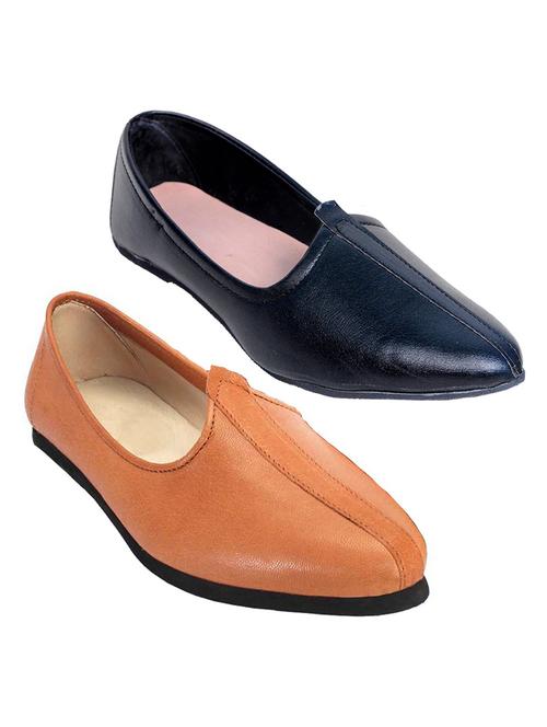 men pack of 2 slip on jutis - 20294374 - Very Small Image - 1