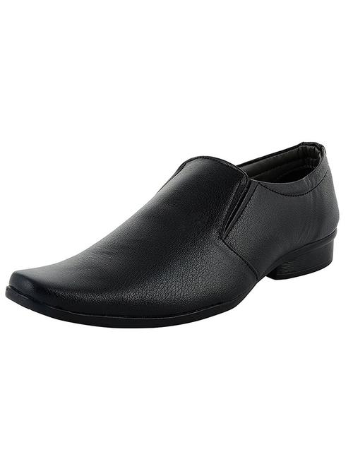 black slip on formal shoes - 20294494 - Very Small Image - 1