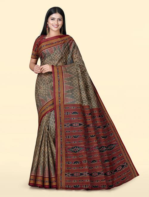 multi colored printed saree - 20294657 - Very Small Image - 1
