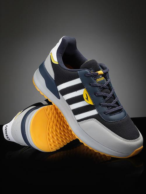 men navy color block sport shoe - 20295129 - Very Small Image - 1