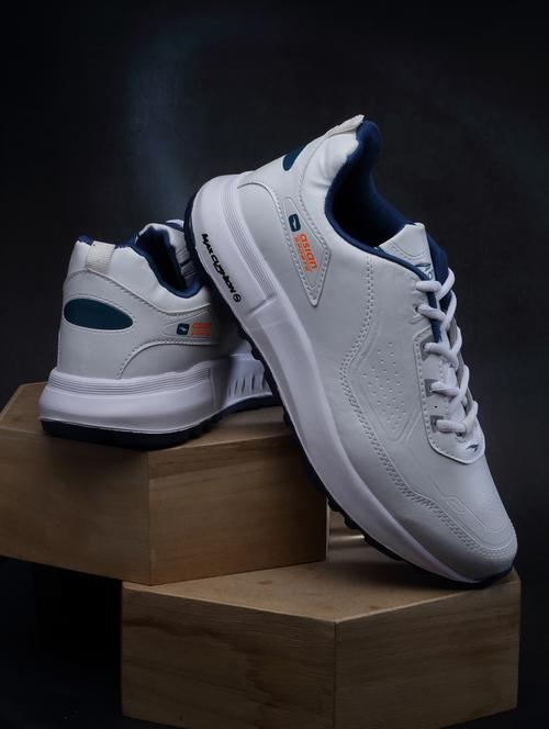 men lace up running sport shoes - 20295133 - Very Small Image - 1
