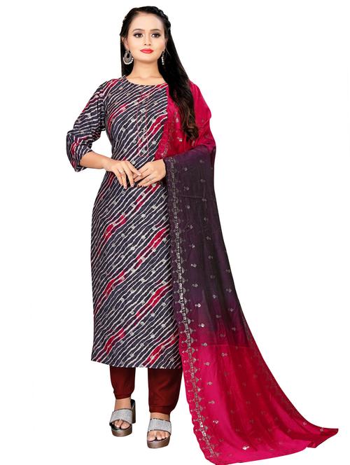 multi colored kurta pant set - 20295464 - Very Small Image - 1