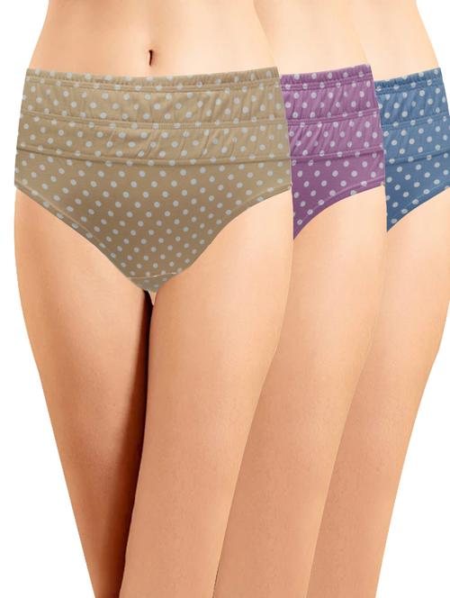 pack of 3 cotton hipster panty - 20296460 - Very Small Image - 1