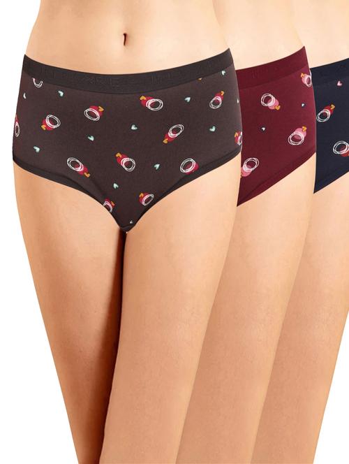 pack of 3 cotton hipster panty - 20298178 - Very Small Image - 1