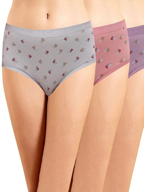 pack of 3 cotton hipster panty - 20298179 - Very Small Image - 1