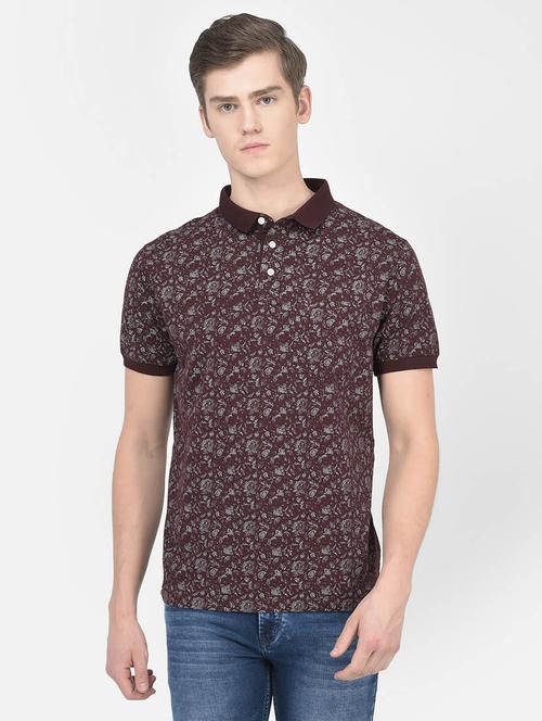 men multi colored printed cotton blend regular t-shirt - 20298671 - Very Small Image - 1