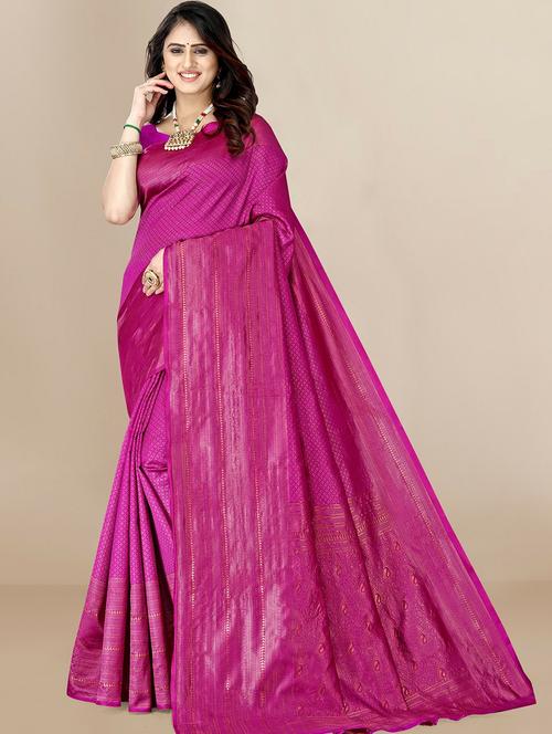 zari work banarasi saree with blouse - 20299796 - Very Small Image - 1