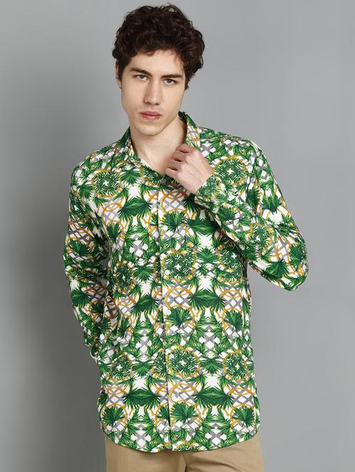 men long sleeves casual shirt - 20300340 - Very Small Image - 1