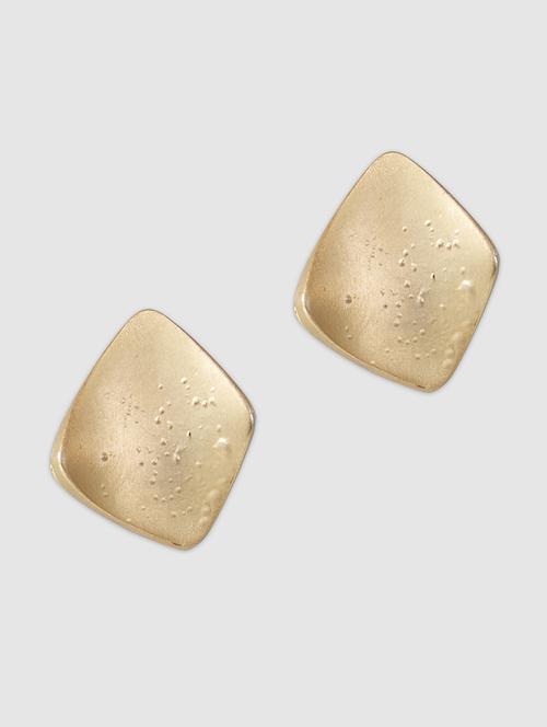 gold alloy studs earring - 20301482 - Very Small Image - 1
