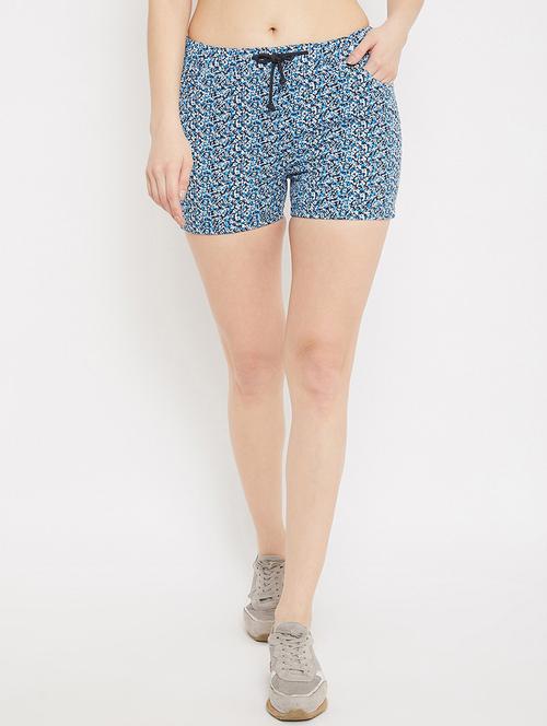 multi colored floral regular short - 20301890 - Very Small Image - 1