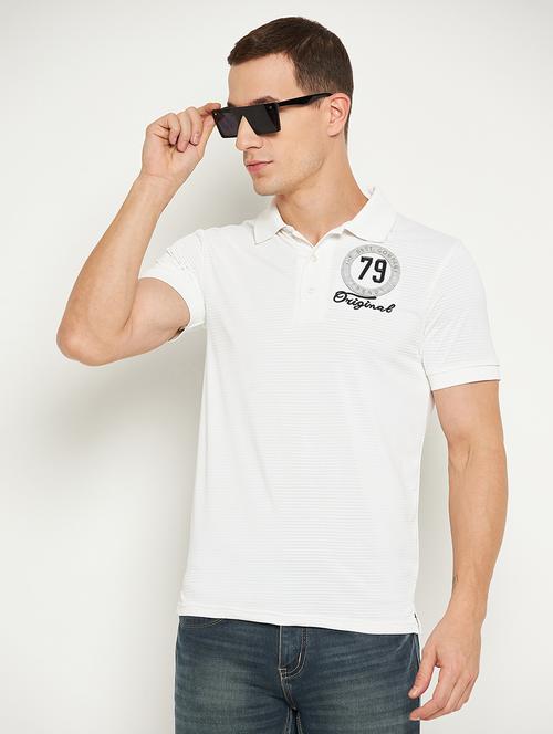 men typographic design polo t-shirt - 20302288 - Very Small Image - 1