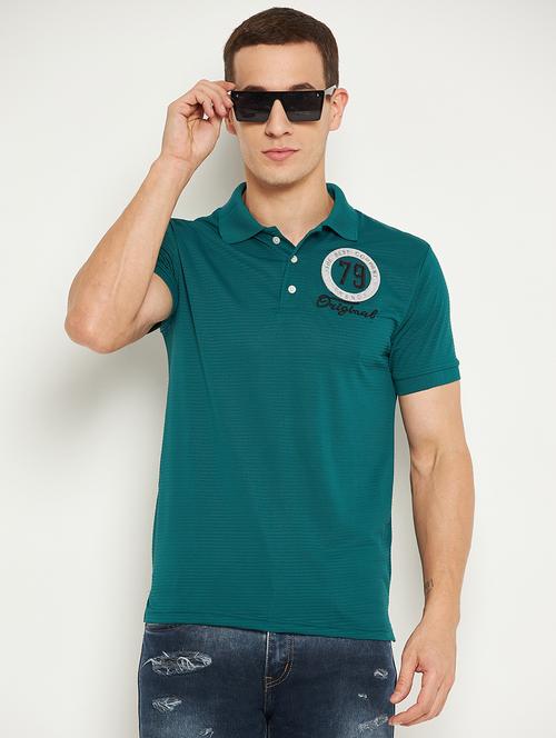 men typographic design polo t-shirt - 20302289 - Very Small Image - 1