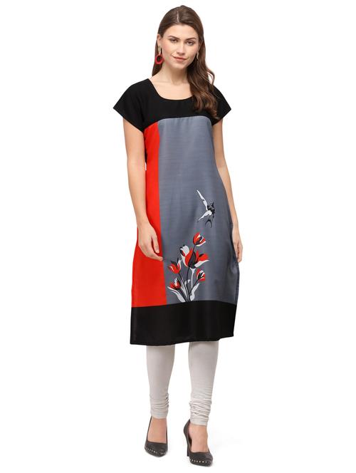 multi colored straight kurta - 20304868 - Very Small Image - 1