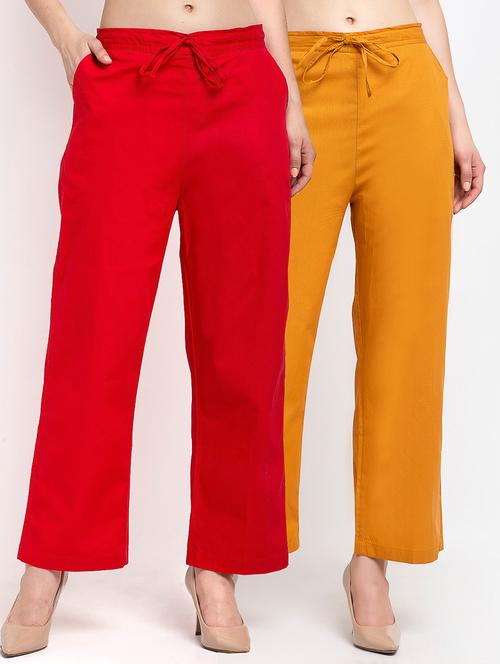 pack of 2 wide leg trousers - 20305233 - Very Small Image - 1