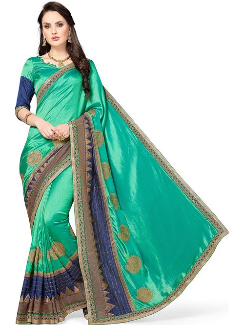 multi colored embroidered saree with blouse - 20305944 - Very Small Image - 1