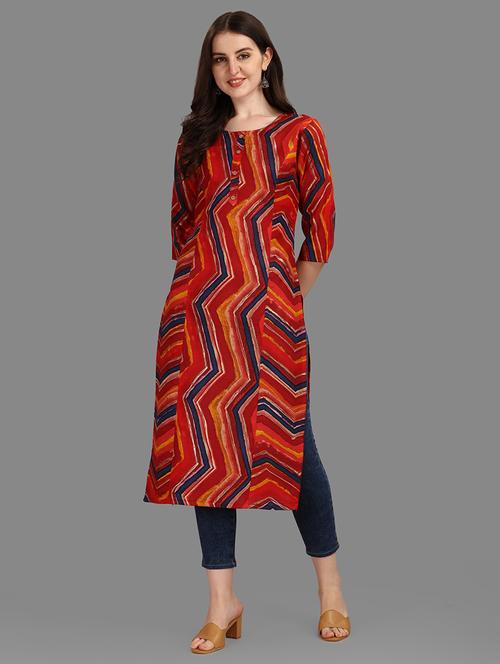 multi colored straight kurta - 20308053 - Very Small Image - 1