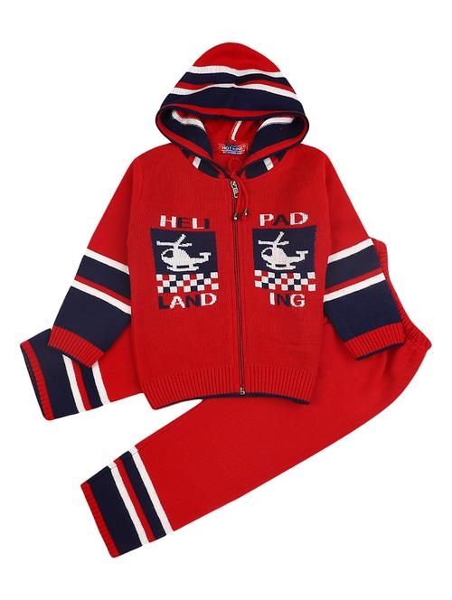 red self design full length sets - 20308792 - Very Small Image - 1