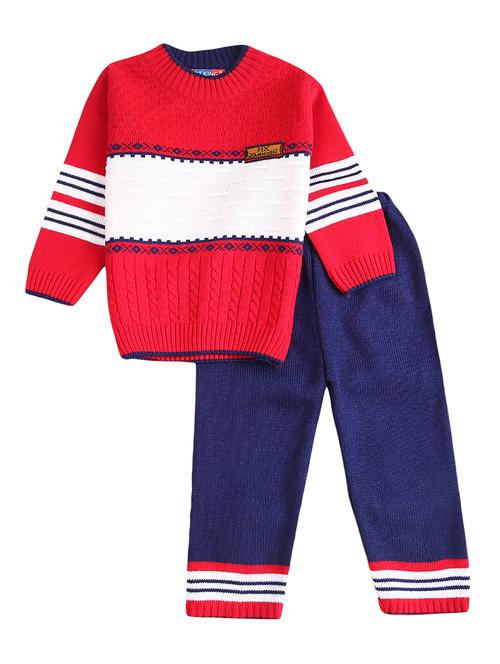 red self design full length sets - 20308804 - Very Small Image - 1