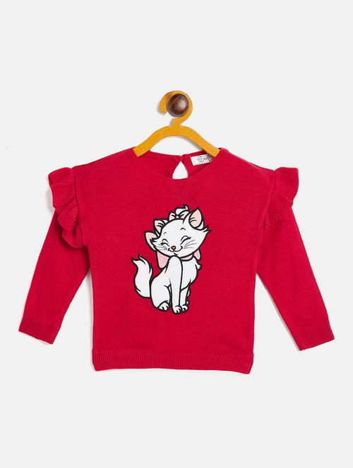 front print round neck sweatshirt - 20309298 - Very Small Image - 1