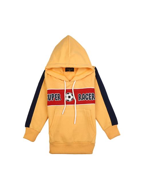 yellow cotton regular sweatshirt - 20309616 - Very Small Image - 1