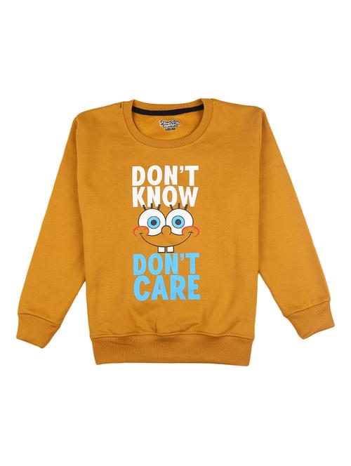 kids typographic long sleeve sweatshirt - 20309628 - Very Small Image - 1