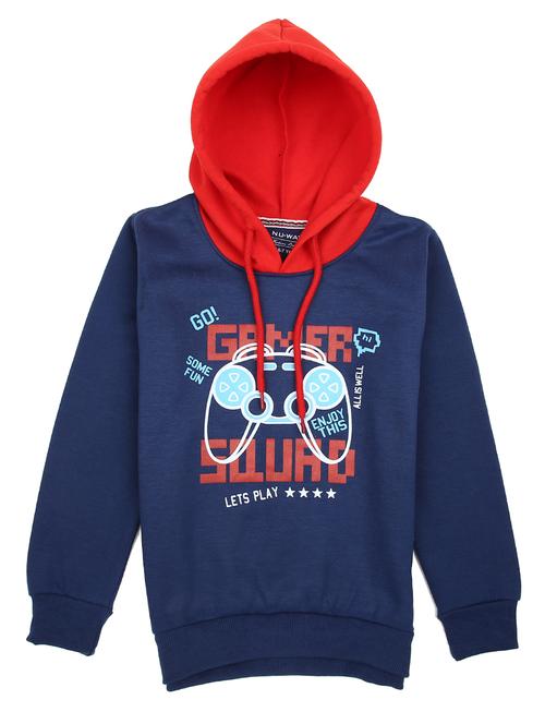 kids full sleeved front printed sweatshirt - 20309683 - Very Small Image - 1