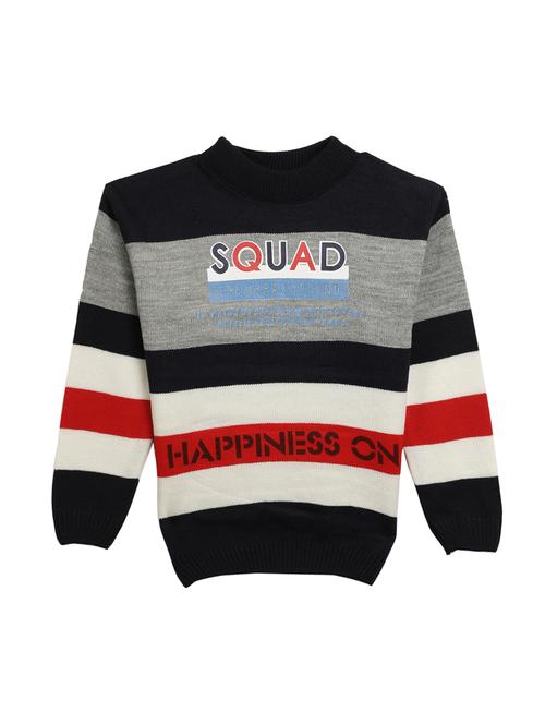 kids striped long sleeve sweater - 20310147 - Very Small Image - 1