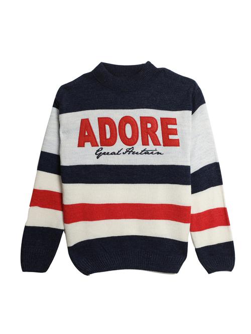 kids striped long sleeve sweater - 20310149 - Very Small Image - 1