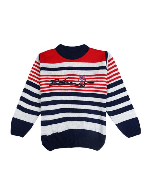 kids striped long sleeve sweater - 20310166 - Very Small Image - 1