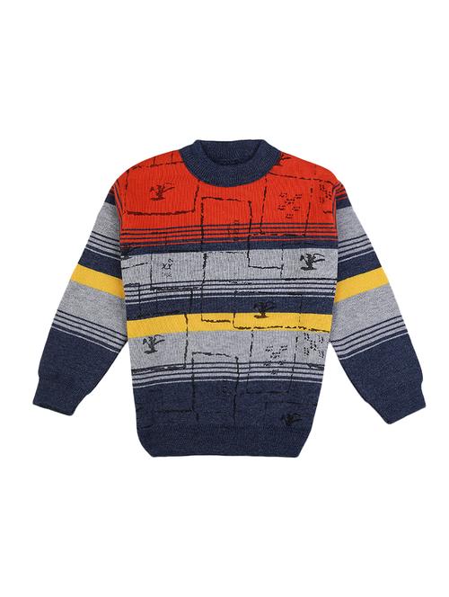 kids self design long sleeve sweater - 20310188 - Very Small Image - 1