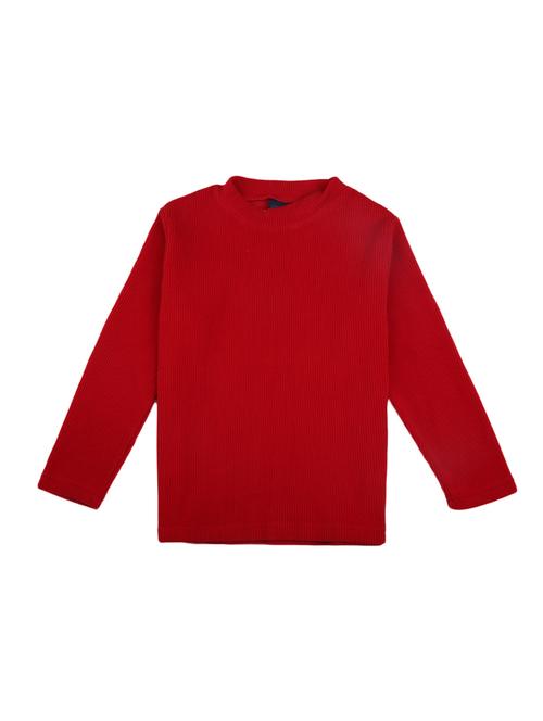 kids solid long sleeve sweater - 20310199 - Very Small Image - 1