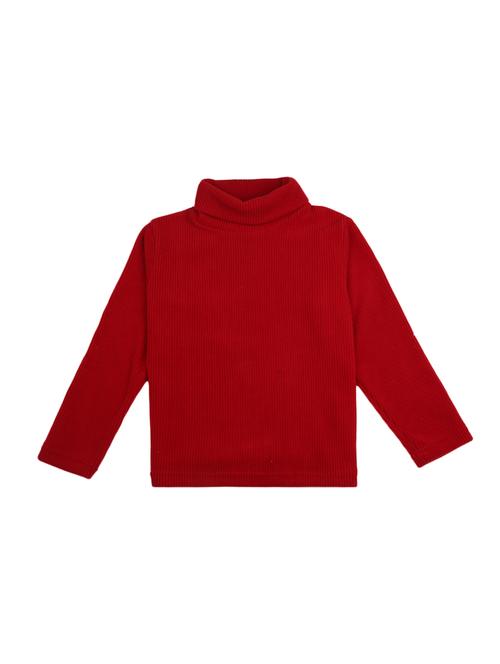 kids solid long sleeve sweater - 20310200 - Very Small Image - 1