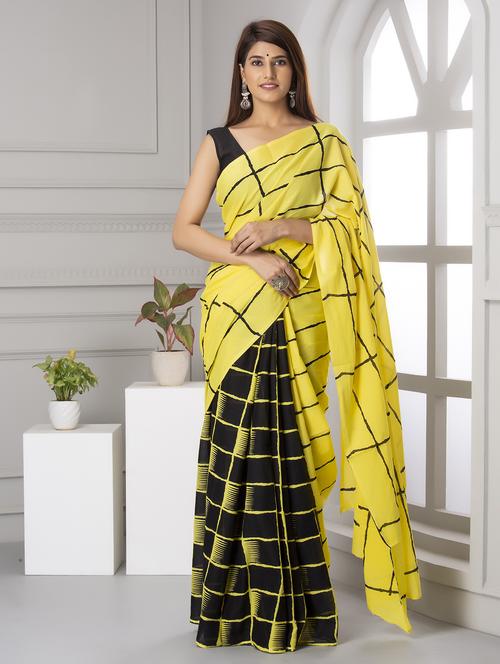 multi colored half and half saree with blouse - 20313324 - Very Small Image - 1
