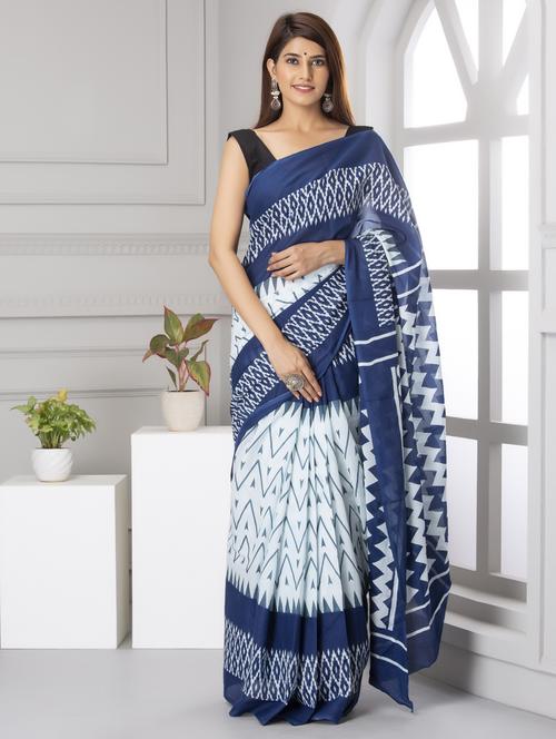 multi colored printed saree - 20314241 - Very Small Image - 1
