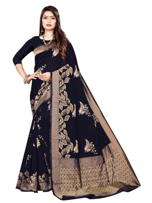 zari work kanjivaram saree - 20317532 - Very Small Image - 1