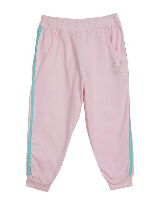 rosewater pink cotton trousers - 20318050 - Very Small Image - 1