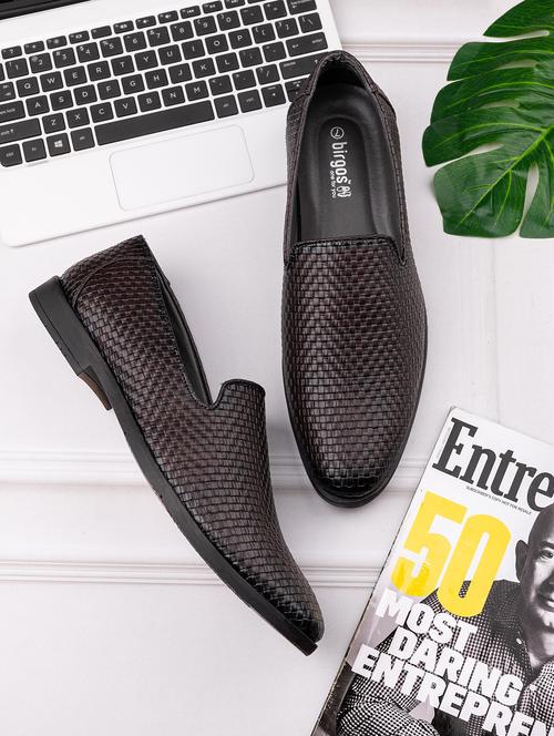 men brown slip on footwear - 20318188 - Very Small Image - 1