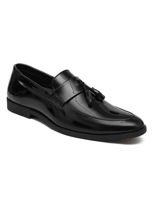 men black slip on footwear with tassel - 20318190 - Very Small Image - 1