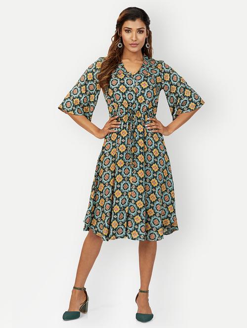 women a-line dress - 20319052 - Very Small Image - 1