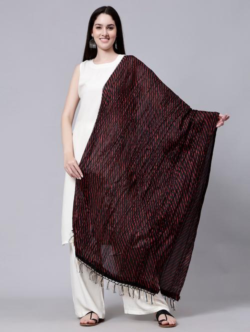 leheriya print dupatta - 20322761 - Very Small Image - 1