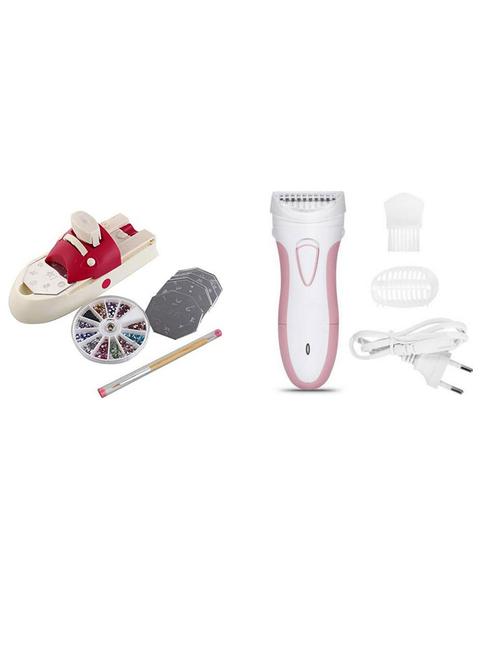 grooming launge all in one nail art system, hair remover epilator - 20335522 - Very Small Image - 1