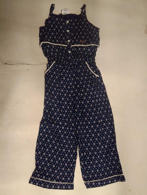 girls round neck sleeveless frock - 20342909 - Very Small Image - 1