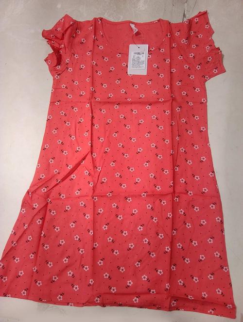 multi colored cotton lycra sleepshirts nightwear - 20342939 - Very Small Image - 1