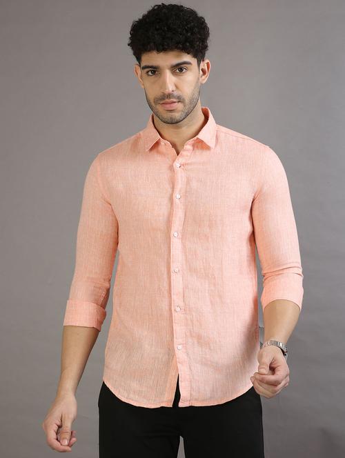 mens solid casual shirt - 20344517 - Very Small Image - 1
