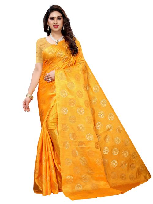 multi colored art silk plain saree - 20348766 - Very Small Image - 1