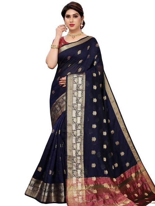 women's banarasi saree - 20348974 - Very Small Image - 1