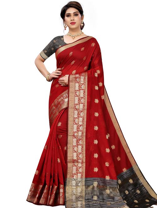 women zari work banarasi saree - 20348975 - Very Small Image - 1